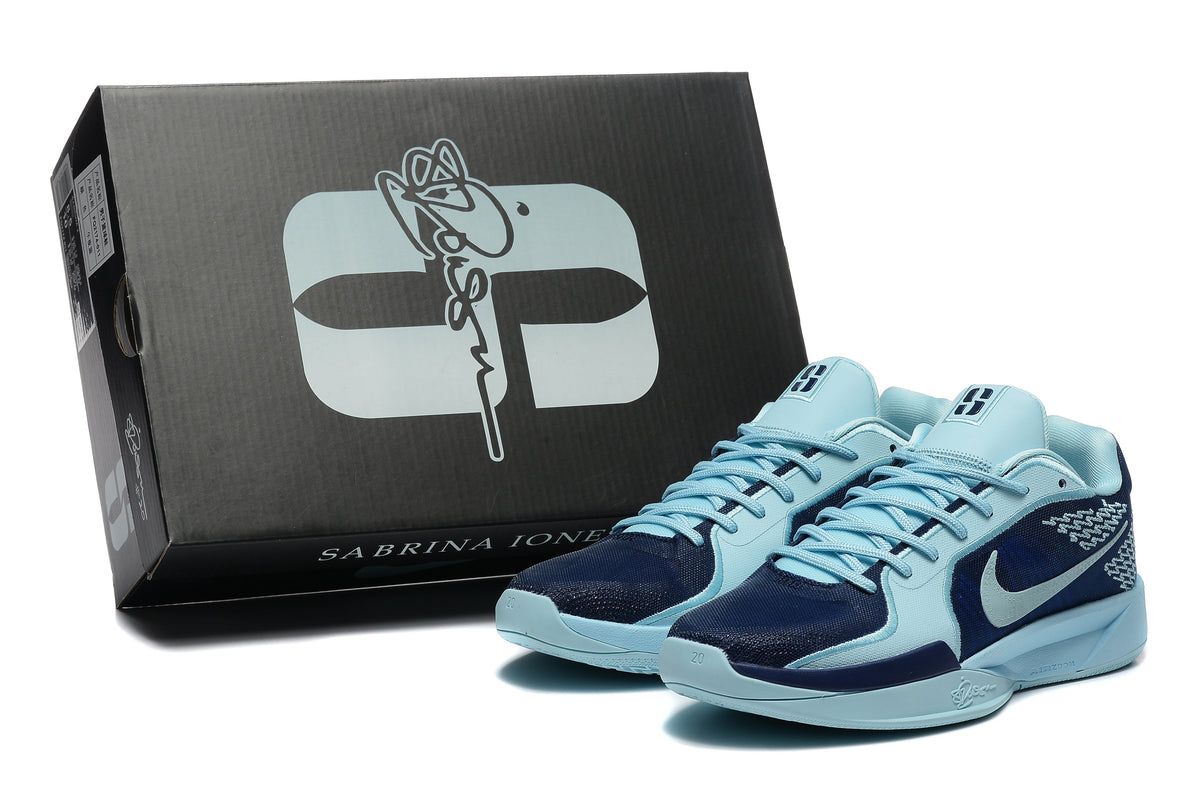Nike Sabrina 2 Basketball Shoes Blue and Navy