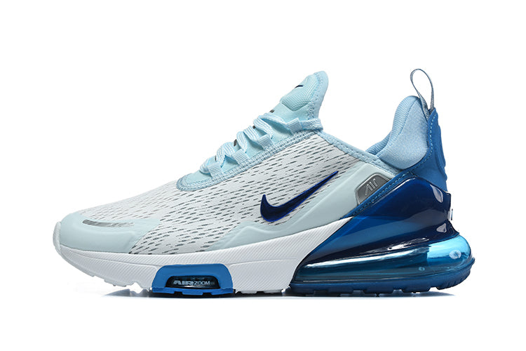 Nike Air Max 270 Sneakers in Light Blue and White