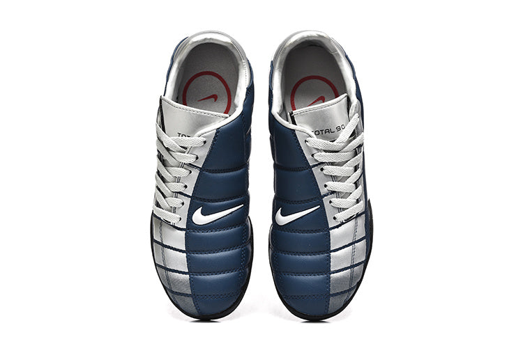 Nike Total 90 Blue and Silver Indoor Sneakers