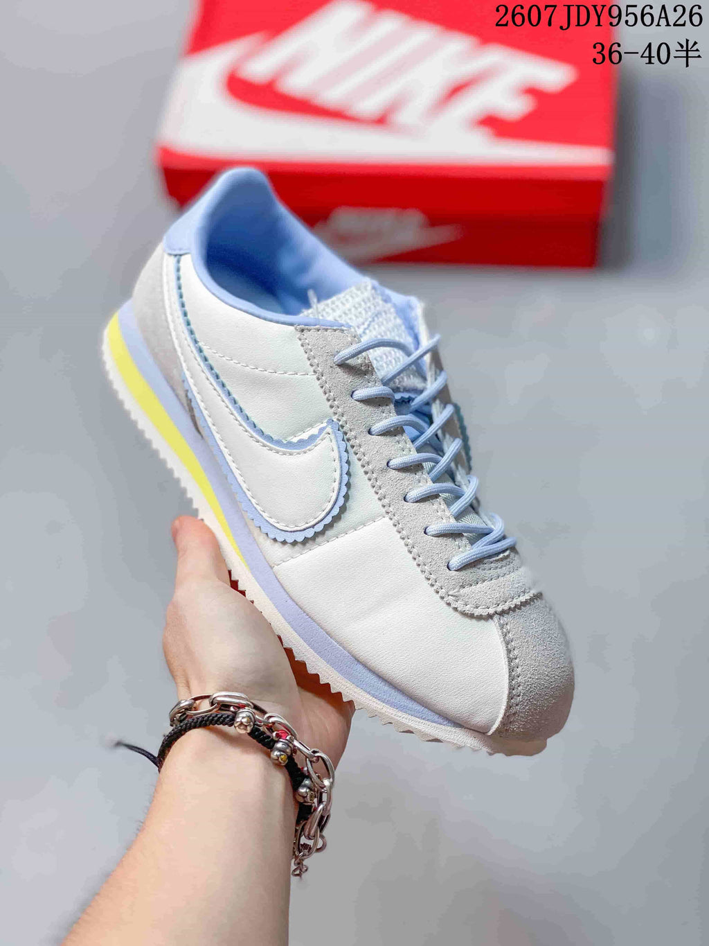 Nike Classic Cortez Sneakers White or Black 2607JDY956A26