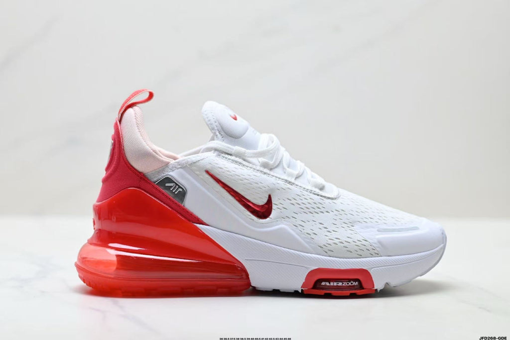 Nike Air Max 270 White Red Sneakers IO9884-110