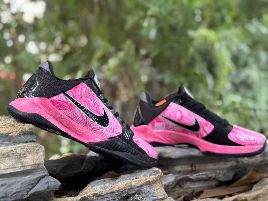Nike Kobe 5 Basketball Shoes Pink and Black