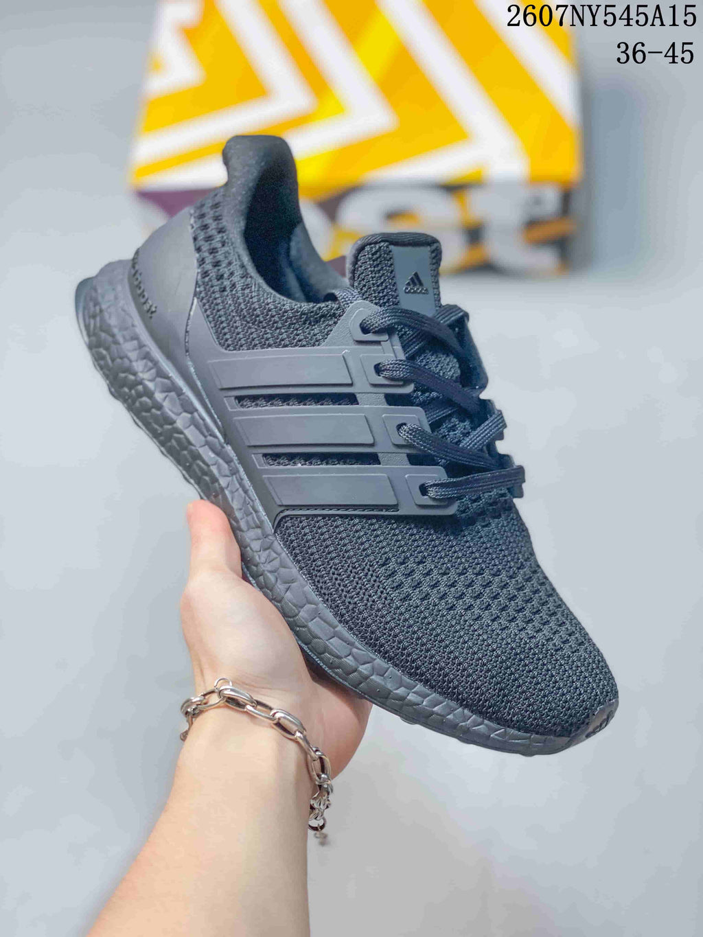 Adidas Ultraboost Light Sneakers Dark Gray 2607NY545A15
