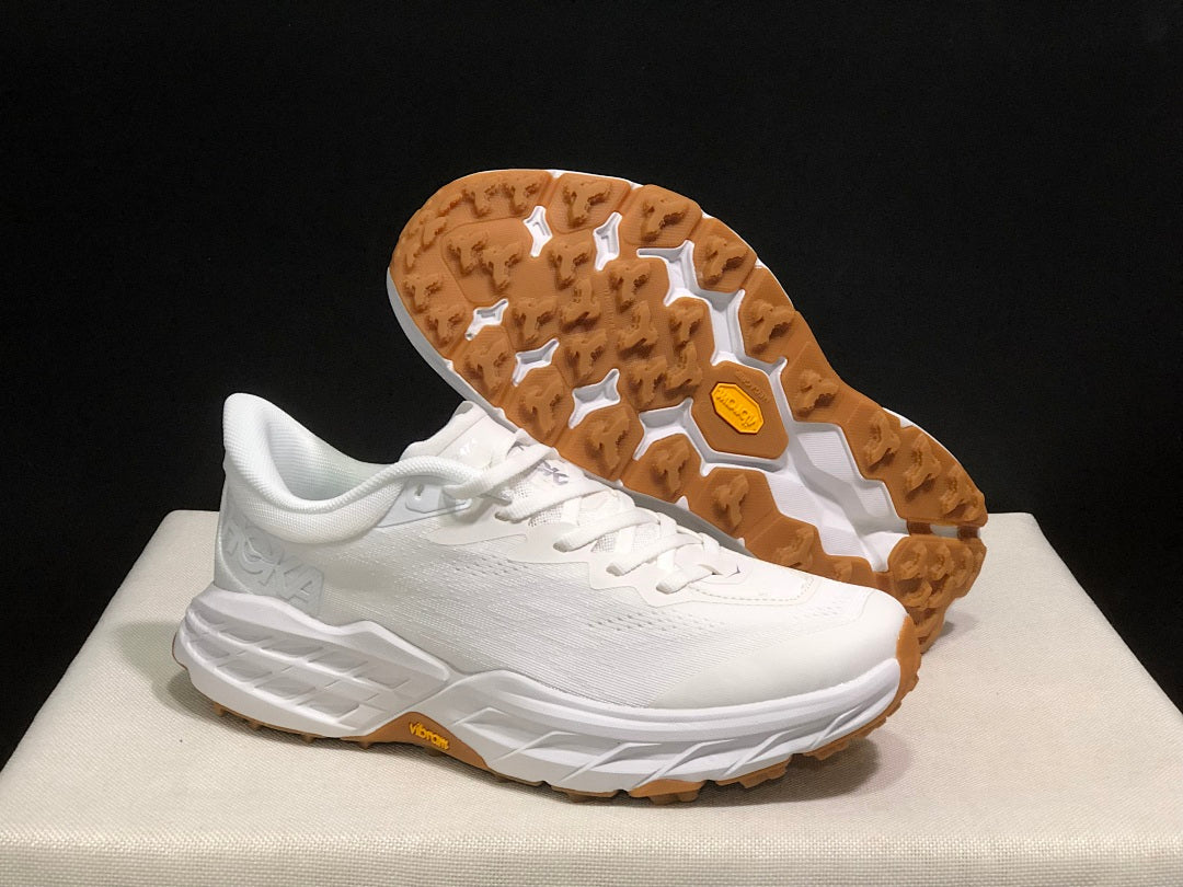 HOKA Speedgoat 5 White Trail Running Shoes