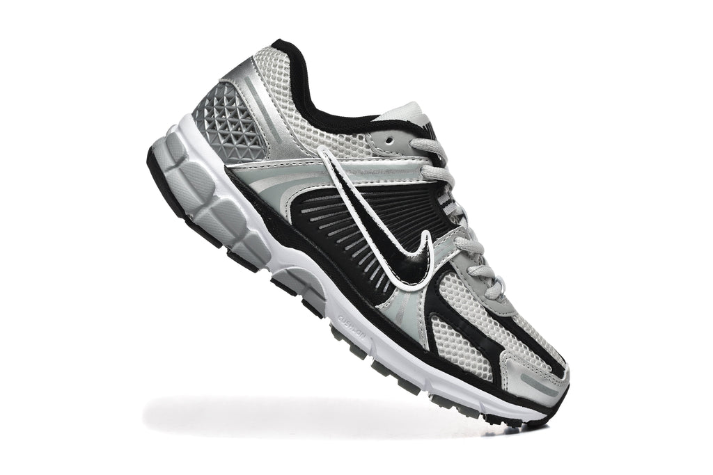 Nike Silver and Black Mesh Sneakers