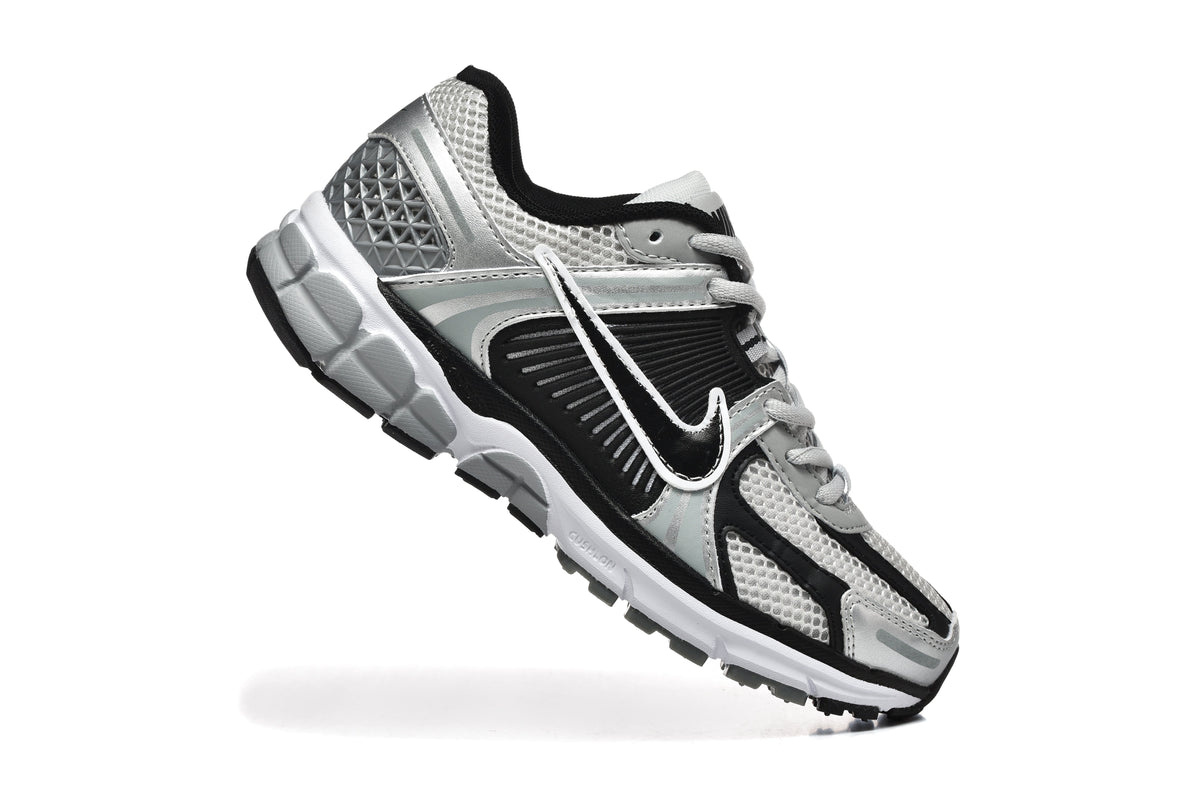 Nike Silver and Black Mesh Sneakers