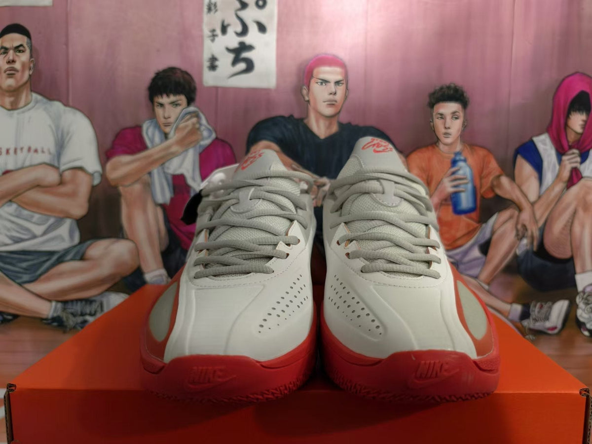 Nike Ja 2 Basketball Shoes White Gray Red