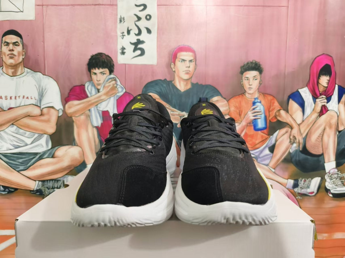 Nike Basketball Shoes in Black, Blue and Orange Gradient