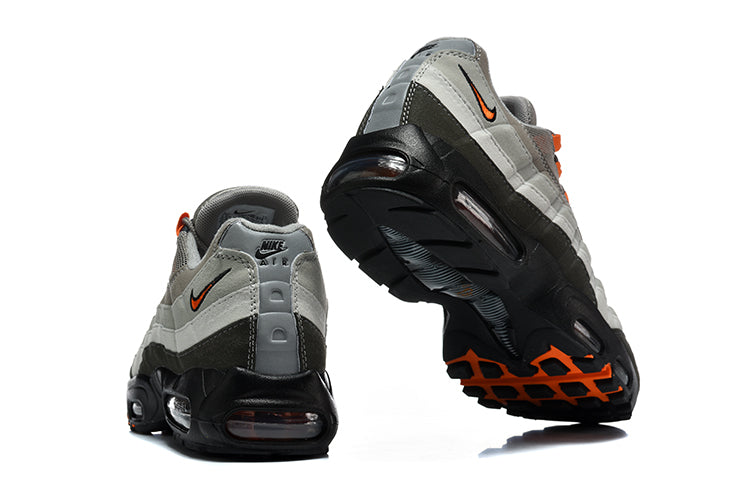 Nike Air Max 95 TT Grey and Orange Sneakers