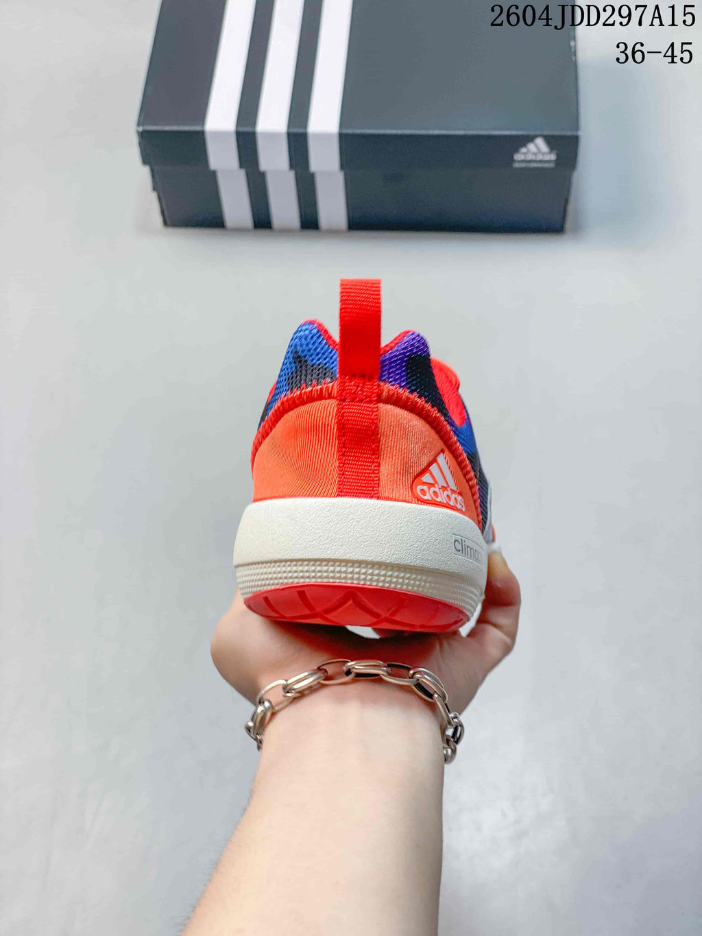 Adidas Terrex CC Boat Water Shoes Orange Blue 2604JDD297A15