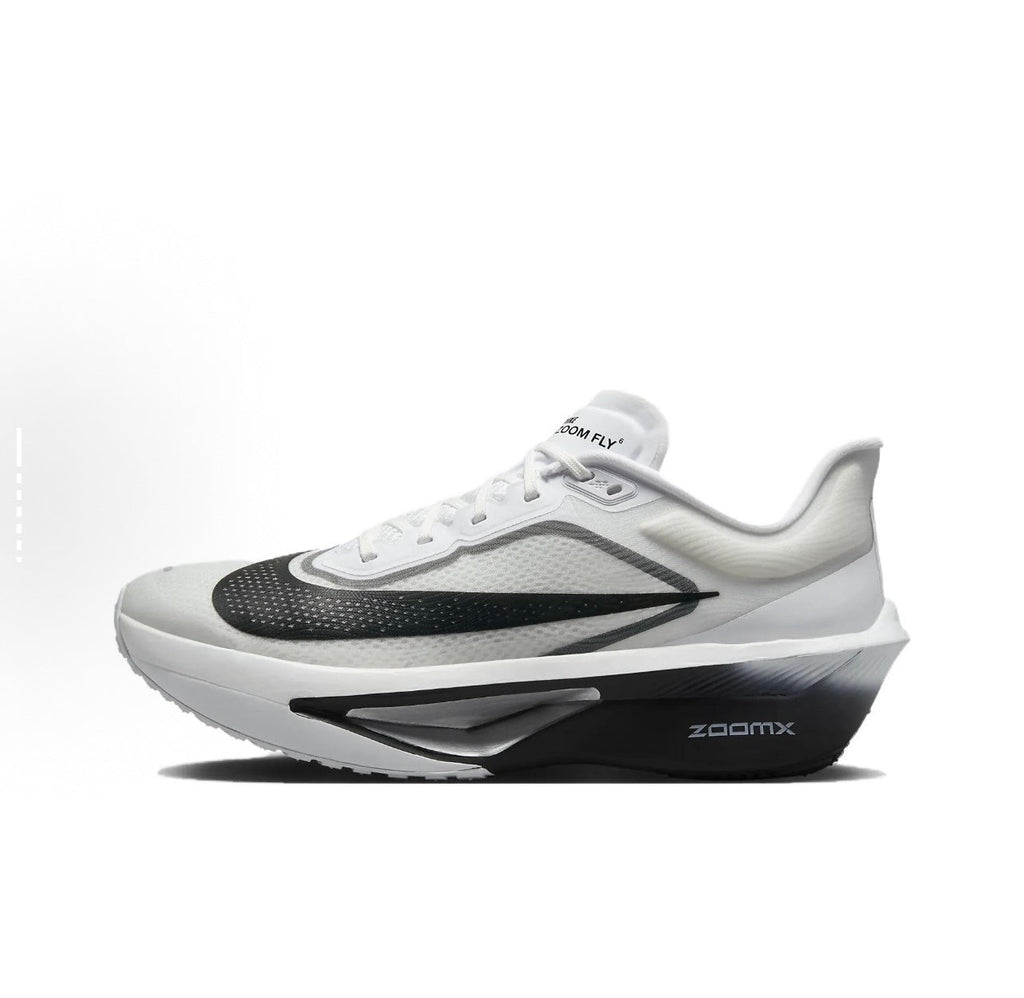 Nike Zoom Fly 6 Running Shoes, White and Gray