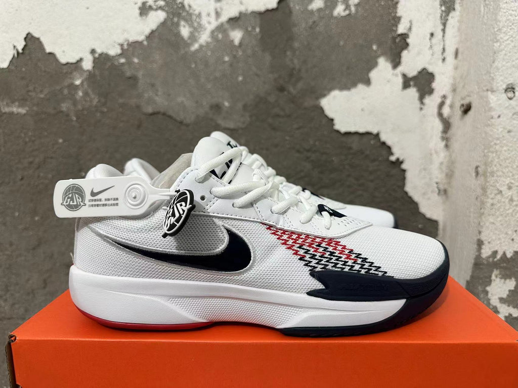 Nike Basketball Shoes White Black Red