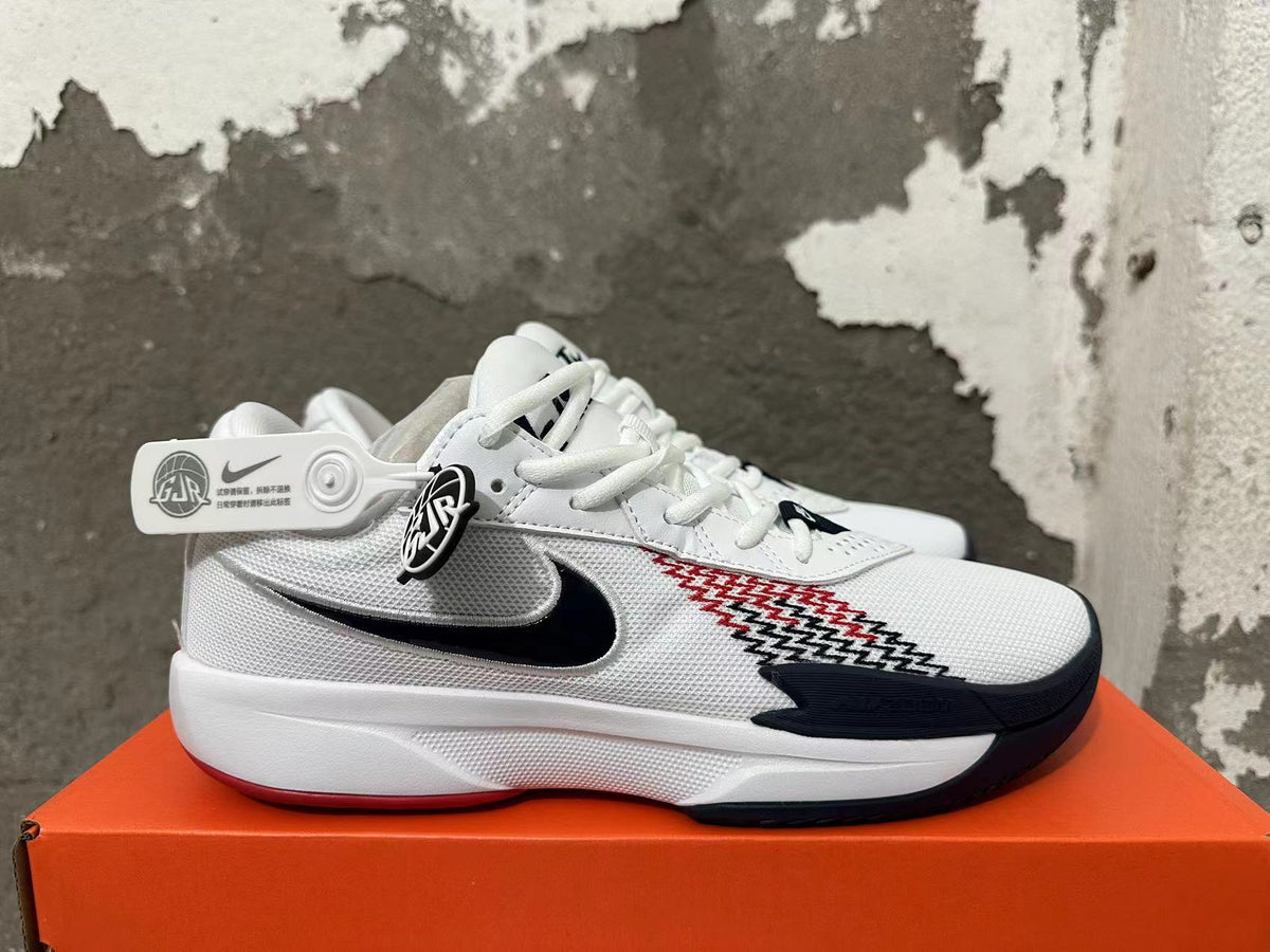 Nike Basketball Shoes White Black Red