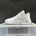 Jordan White and Gray Basketball Sneakers