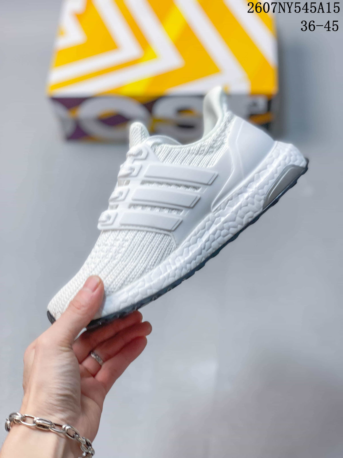 Adidas Ultraboost Light White Running Sneakers 2607NY545A15