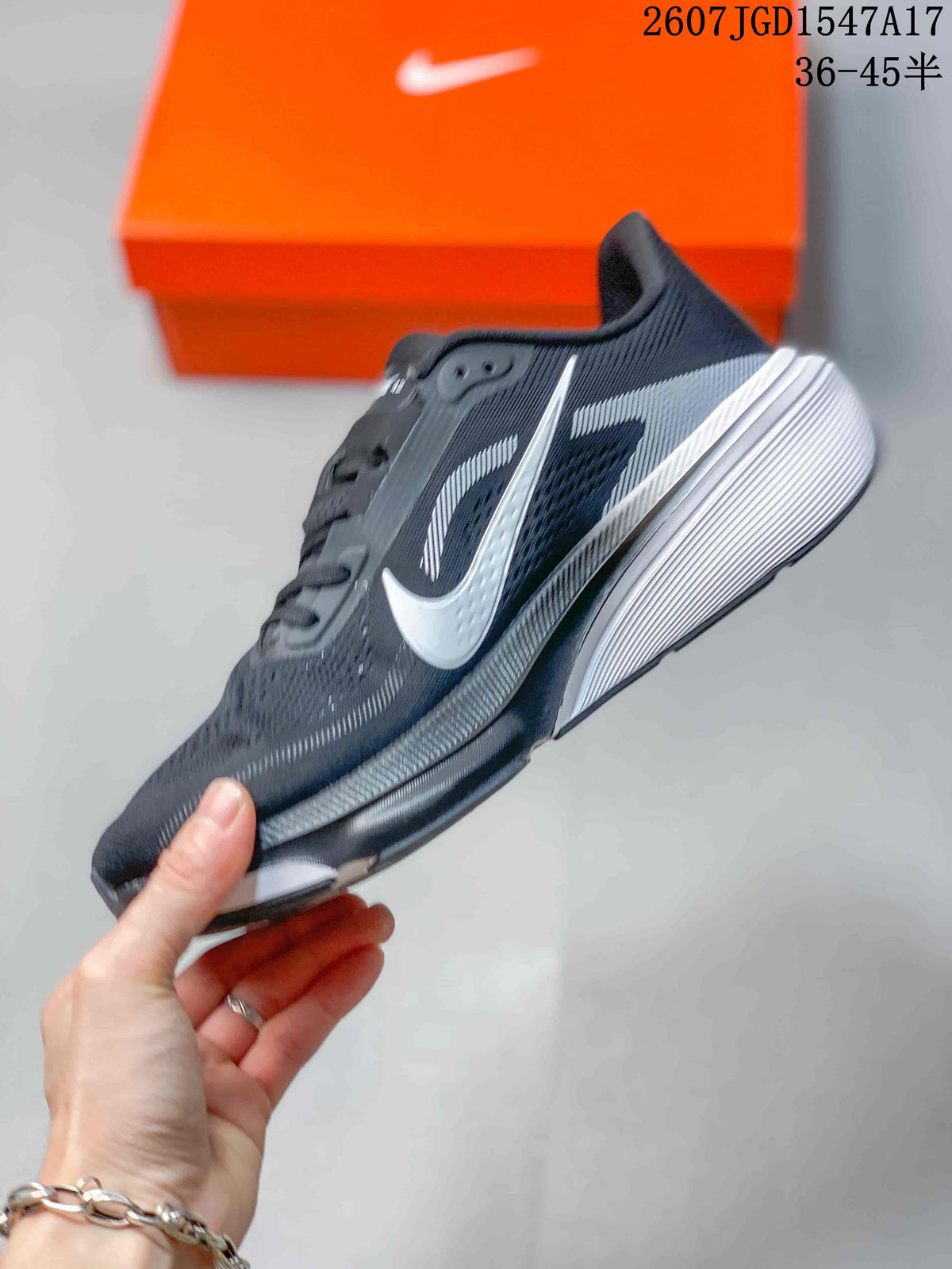 Nike Air Zoom Pegasus 42 Running Sneakers Black White
