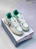 MLB Chunky Liner Low-Top Sneakers White and Green
