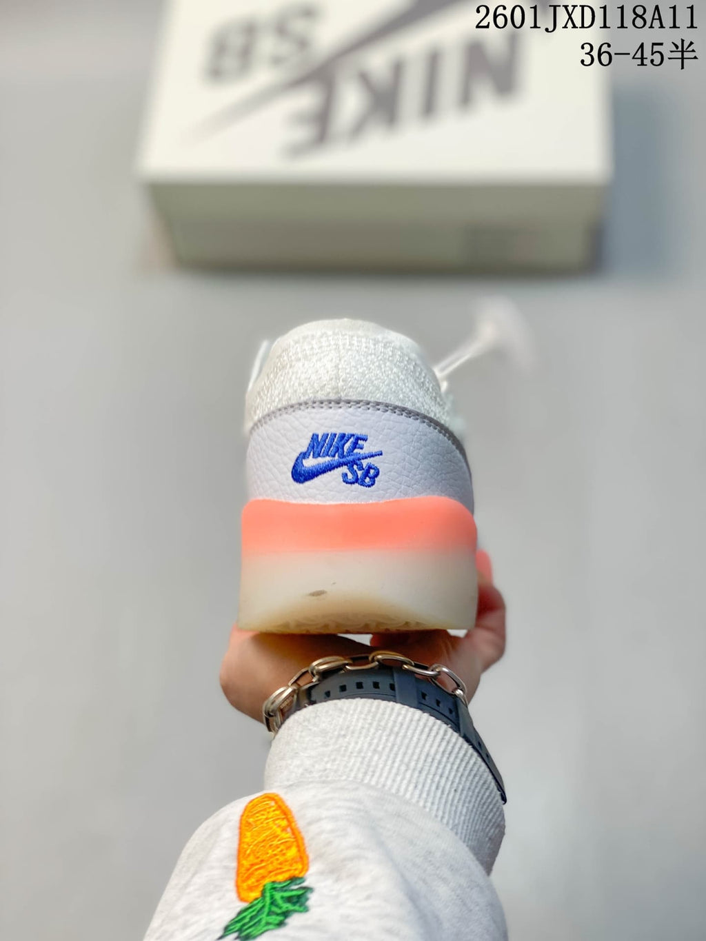 Nike SB PS8 Sneakers White Blue Orange FV8493-20