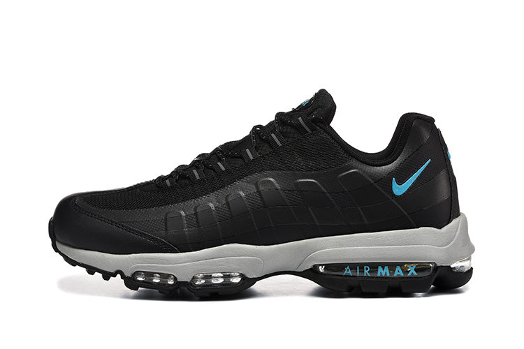 Nike Air Max Black and Blue Sneakers