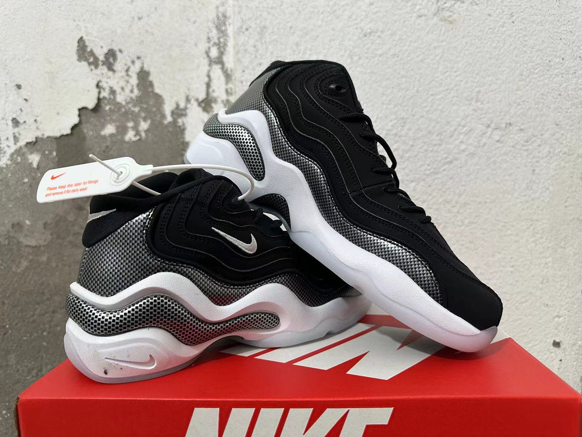 Nike Air Max Uptempo Black and Grey Sneakers