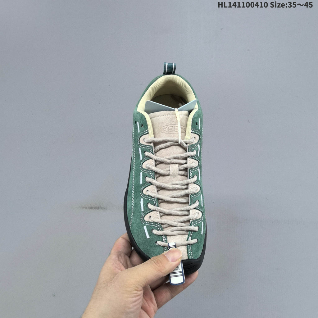 KEEN Jasper Low-Top Outdoor Sneakers, Green, 1022266