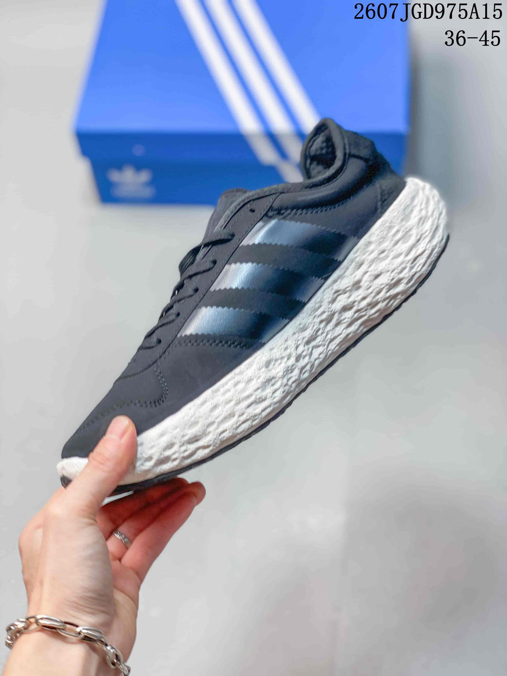 Adidas Originals Zponge Low-Top Sneakers Black White IH0977