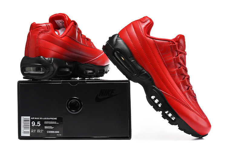 Nike Air Max 95 Lux Supreme Red Black Sneakers