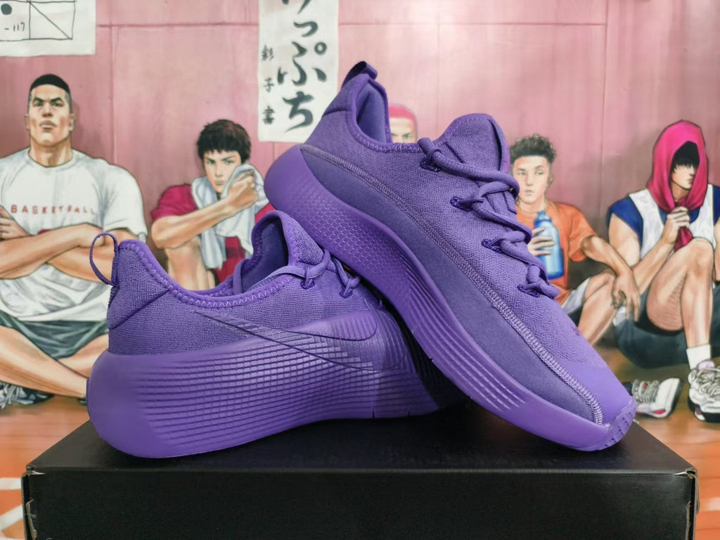Nike Purple Low-Top Lace-Up Sneakers