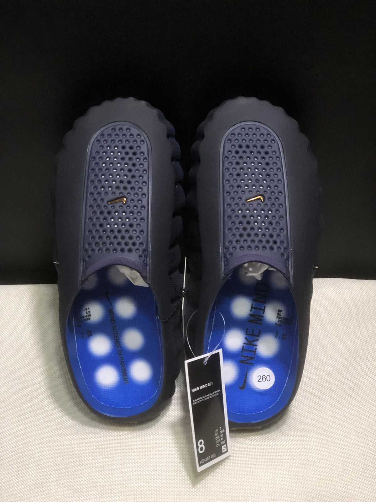 Nike Mind 001 Mule Blackened Blue HQ4307-400