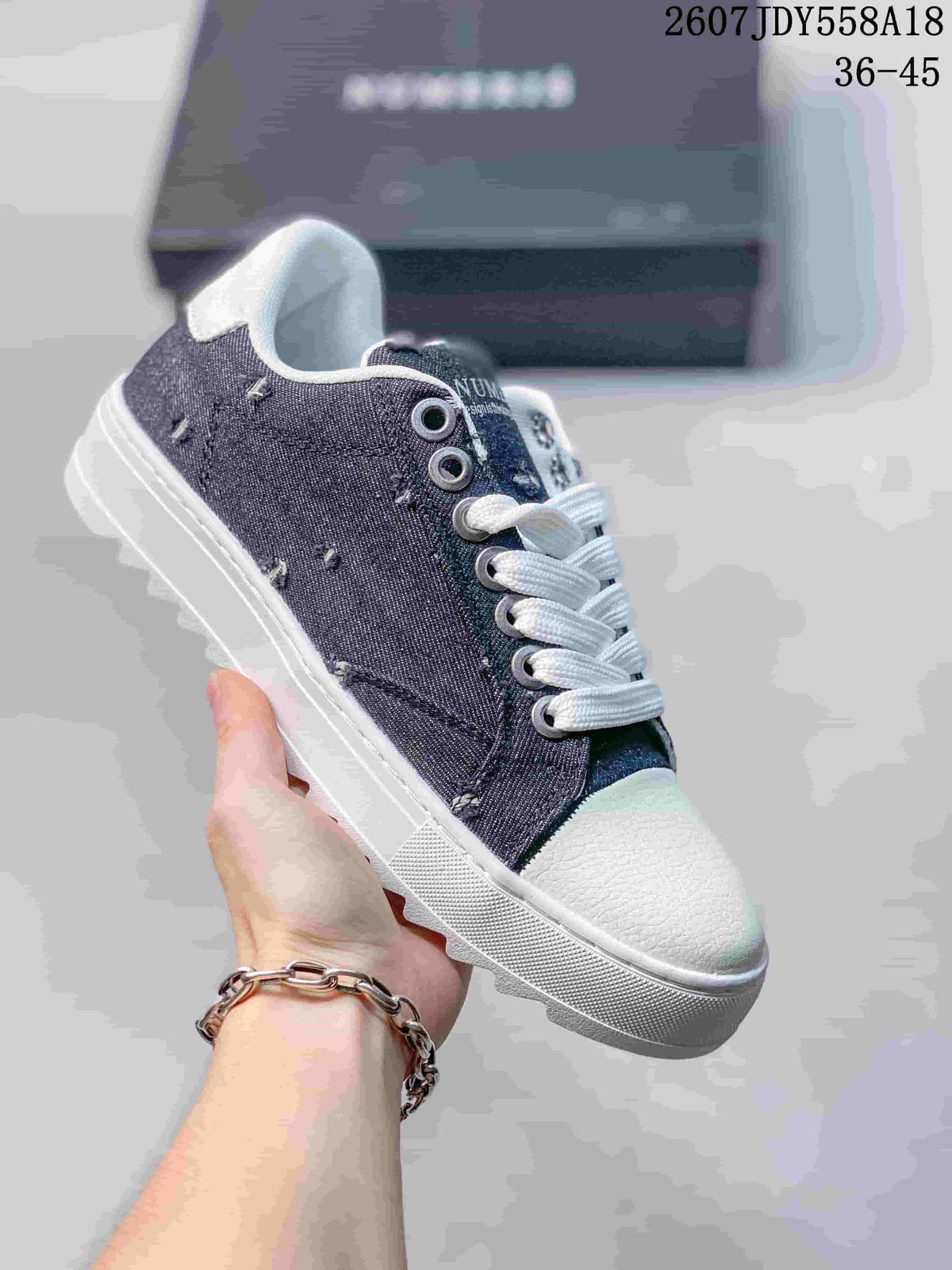 NUMERIS Low-Top Platform Sneakers in Multiple Colorways