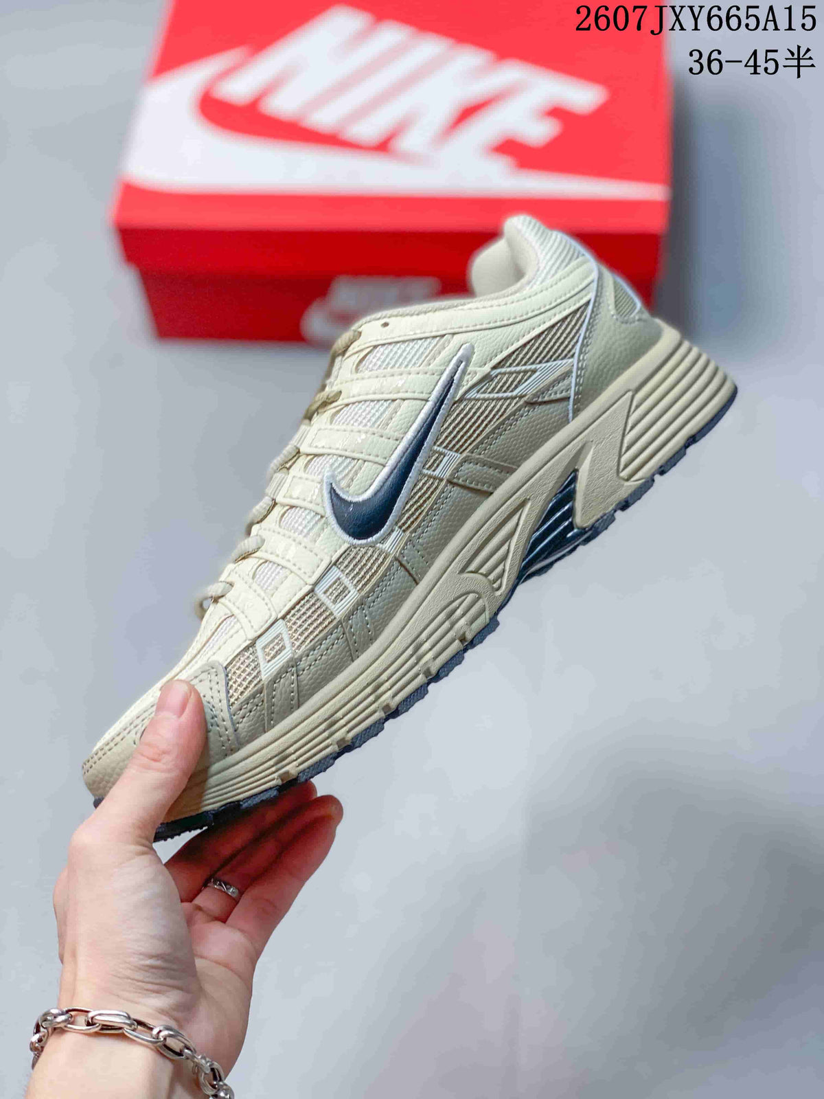 Nike P-6000 Sneakers Cream Navy Style 2607JXY665A15