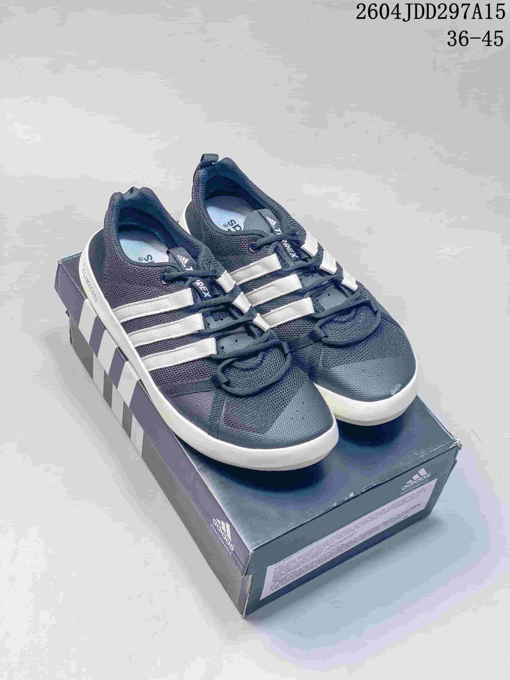 adidas Terrex CC Boat Water Shoes Navy White 2604JDD297A15