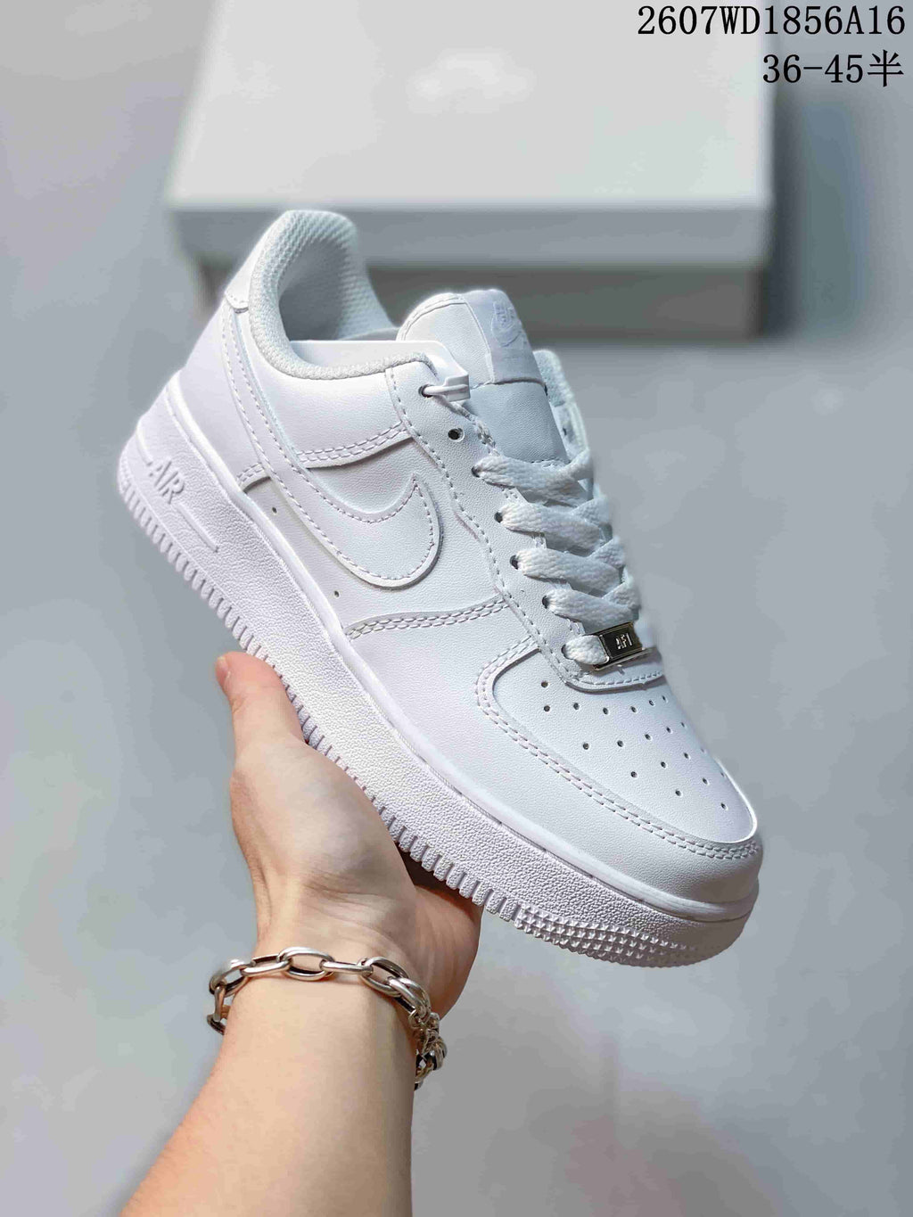 Nike Air Force 1 '07 Low White Sneakers 2607WD1856A16