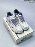 Nike Air Force 1 '07 White Navy Low-Top Sneakers