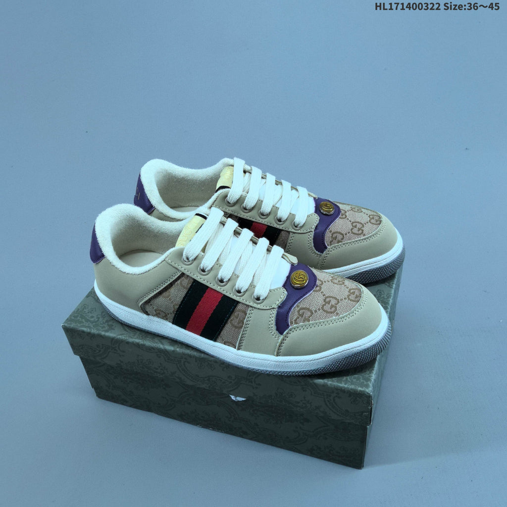 Gucci Screener Low-Top Sneakers HL171400322