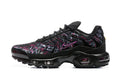 Nike Air Max Plus Black and Pink Graphic Sneakers
