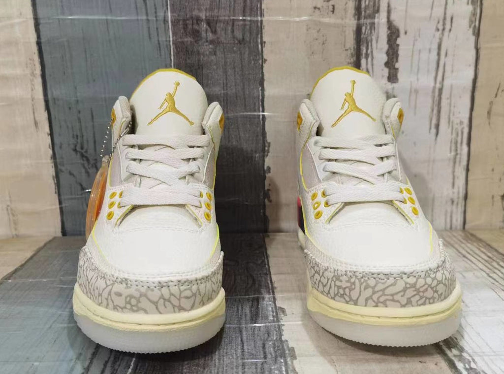 Jordan 3 Men’s Sneakers in Cream and Multicolor