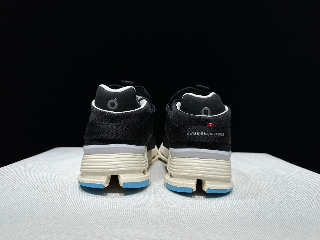 On Cloudnova 2 Black Blue Sneakers