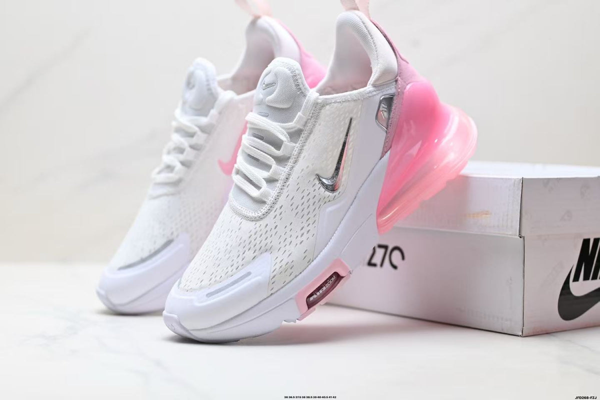 Nike Air Max 270 Sneakers White and Pink IO9884-111