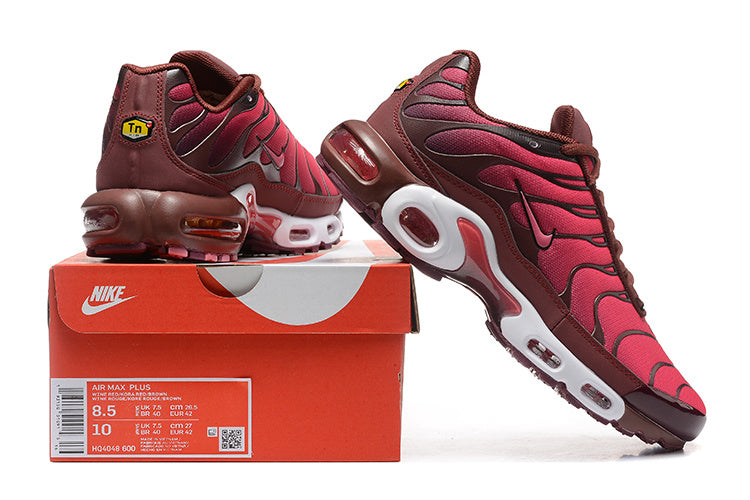 Nike Air Max Plus Sneakers in Pink and Burgundy