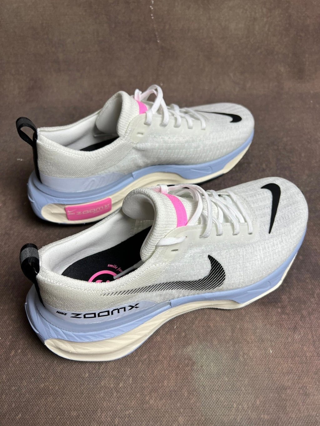 Nike ZoomX Invincible Run 3 Running Shoes White Blue DR2615-100
