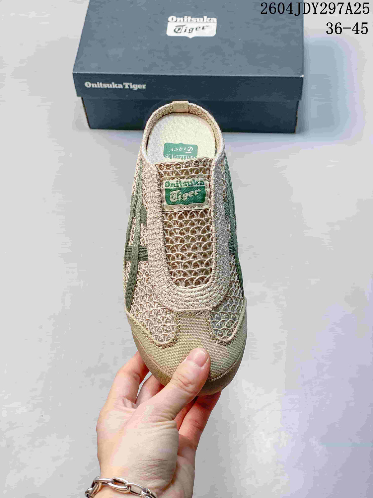 Onitsuka Tiger Mexico 66 Sabot Beige Green 2604JDY297A25