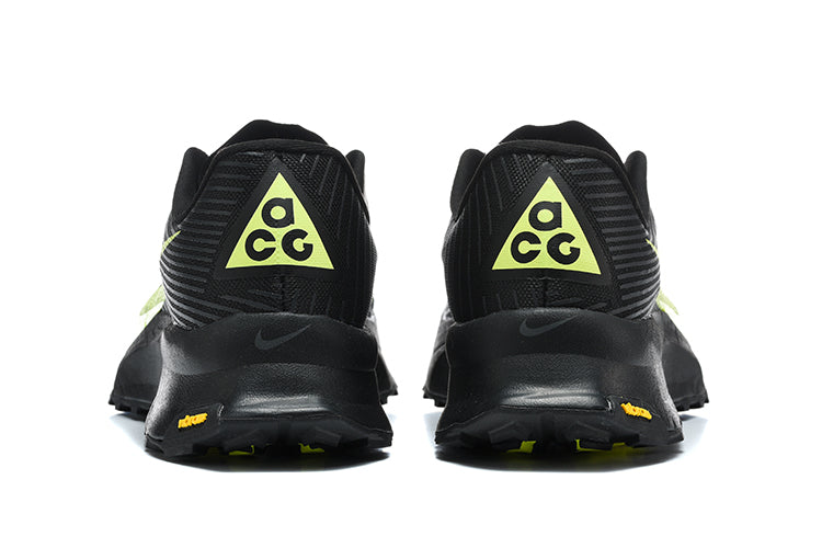 Nike ACG ZoomX Trail Running Shoes, Black and Volt