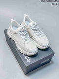 ECCO 2607GDD846A16 White Mesh Casual Sneakers