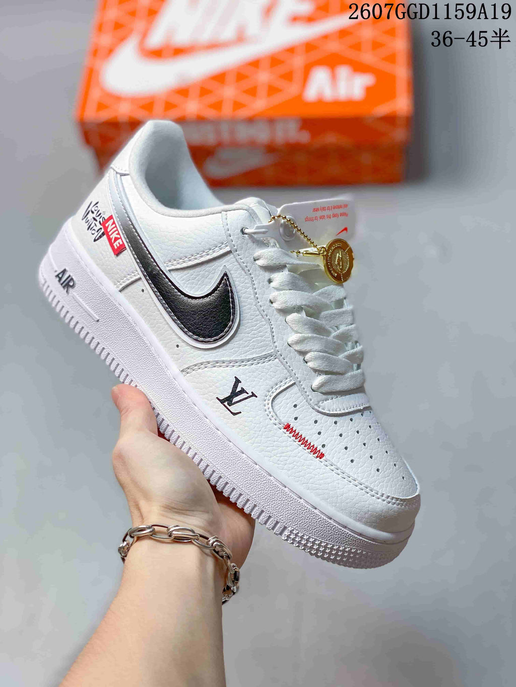 Nike Air Force 1 '07 Low Sneakers White Style 2607GGD1159A19