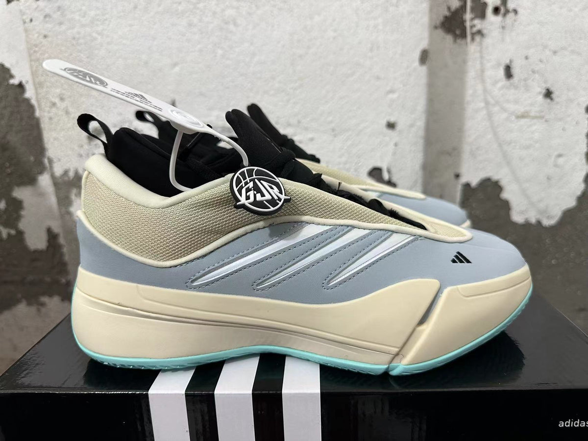 Adidas Basketball Sneakers in Blue Gray and Cream
