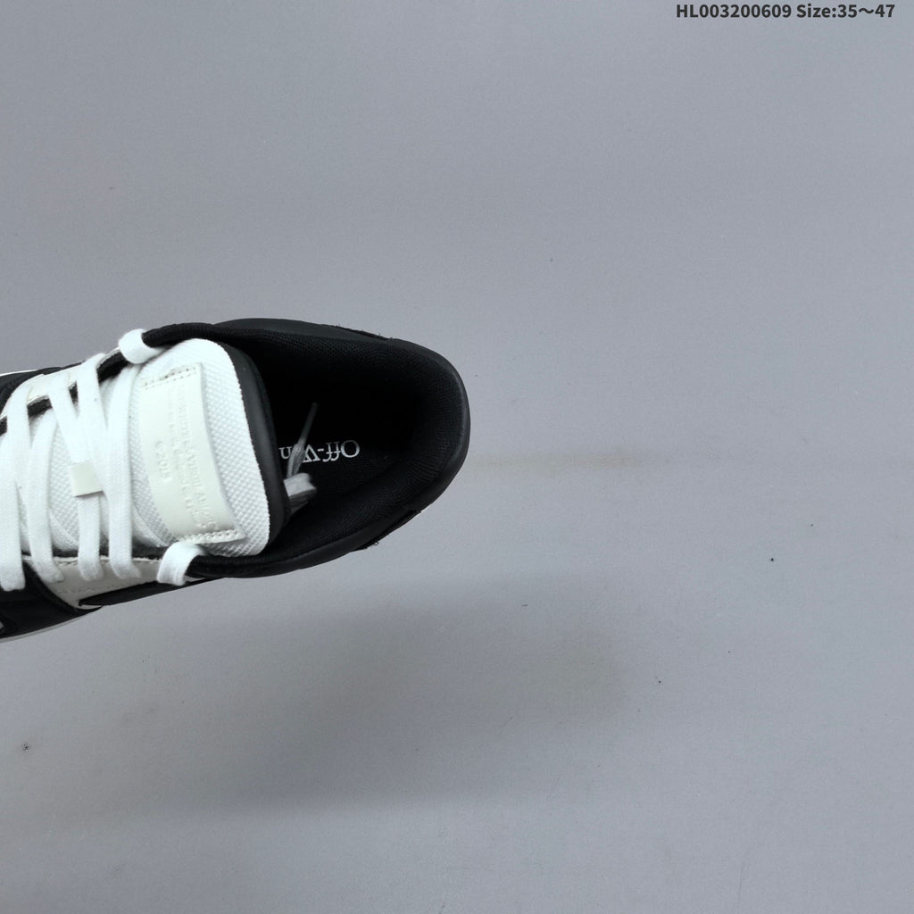Off-White Out Of Office Sneakers in Black and White