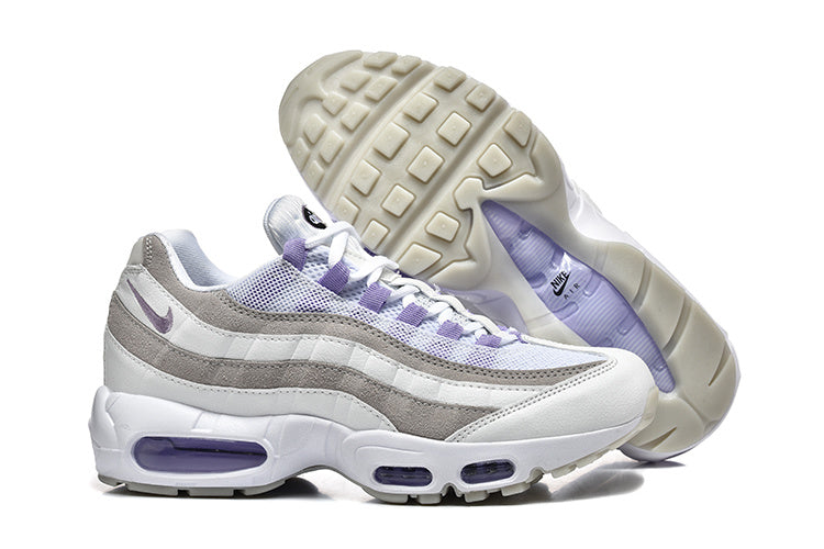 Nike Air Max 95 TT White and Purple Sneakers