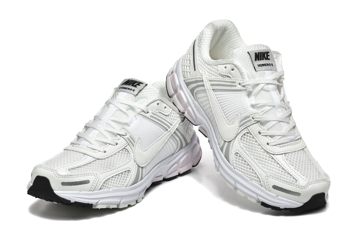 Nike Vomero 5 White and Grey Sneakers