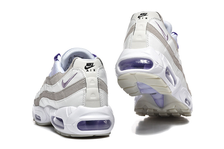 Nike Air Max 95 TT White and Purple Sneakers
